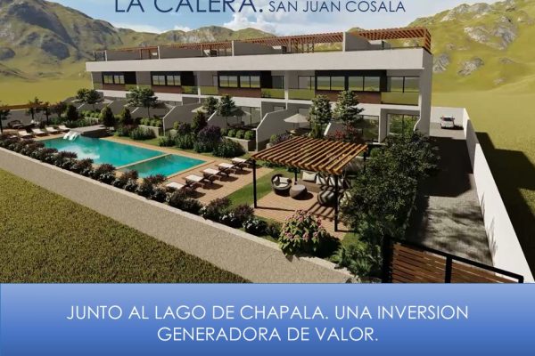 Exclusiva preventa de departamento La Calera, San Juan Cosala